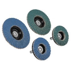 4 PC. Flap Wheel Set